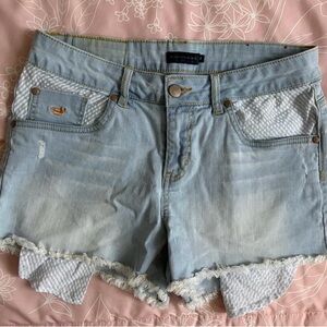 Southern Marsh Light Blue Jean Shorts